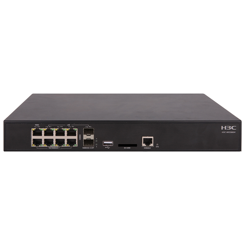 H3C WX2560H-8端口千兆(2 SFP Combo)无线控制器